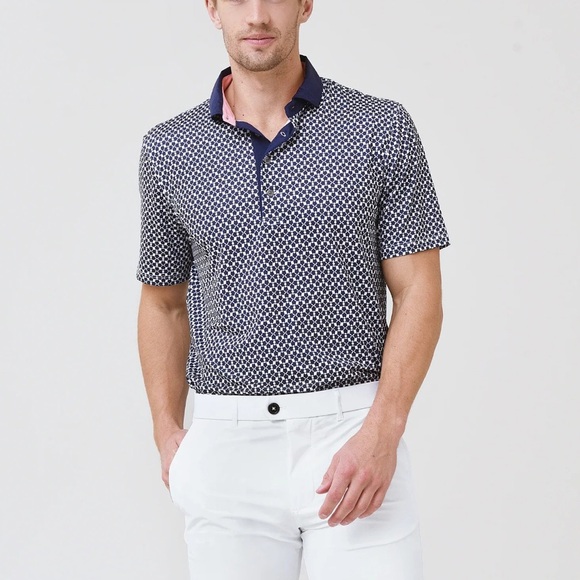 Greyson | Men’s Pack Polo Novelty Golfing Outdoor Preppy Casual - Picture 1 of 5